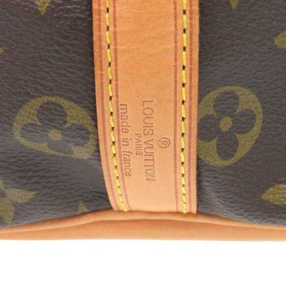 LOUIS VUITTON Brown Monogram Noe Shoulder Bag - Picture 8 of 9